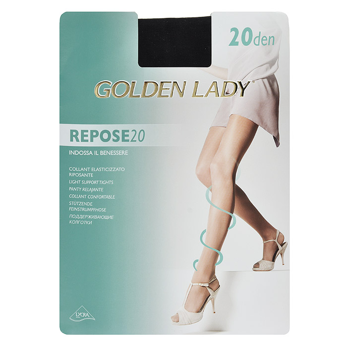 Колготки GOLDEN LADY REPOSE/20den/nero/2