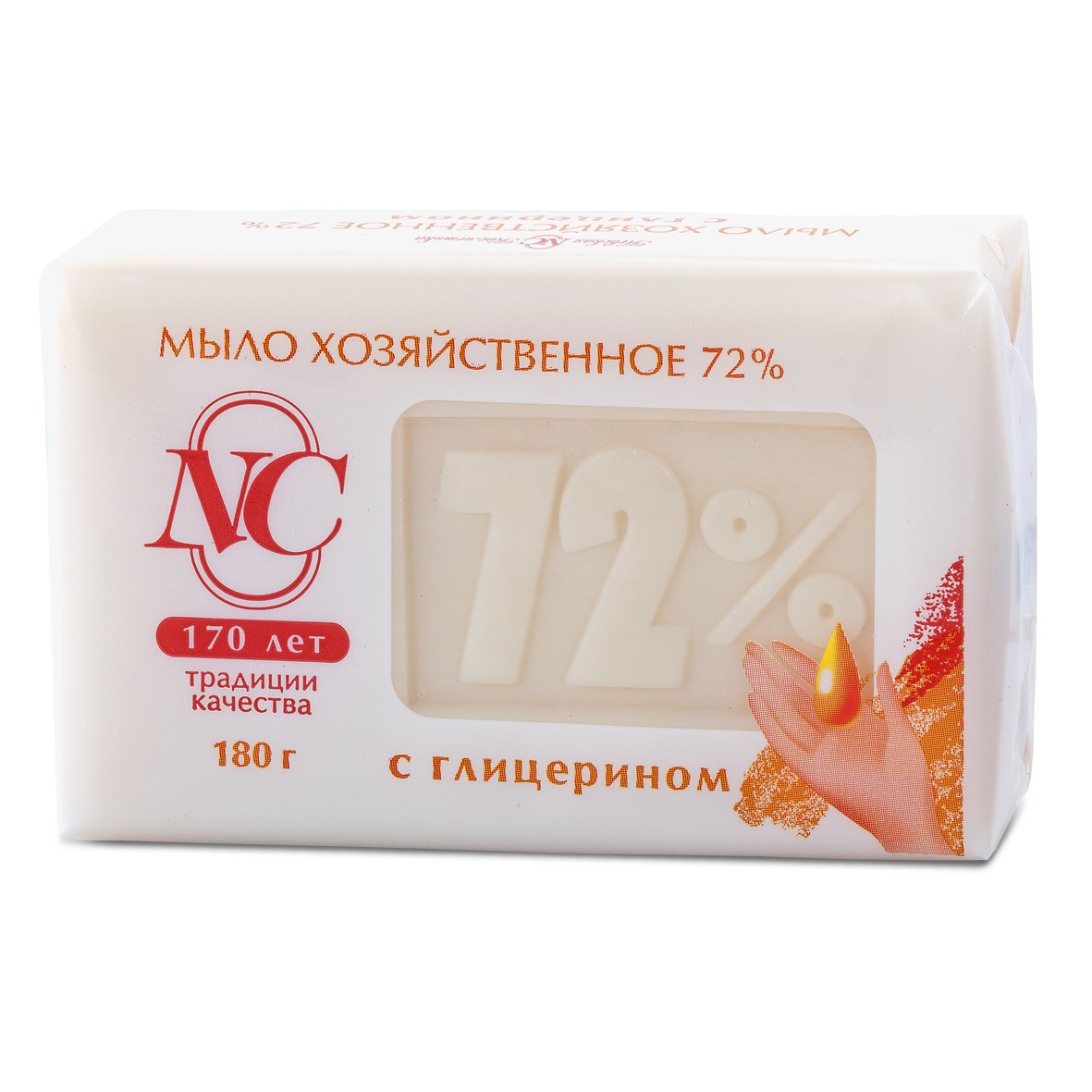 Хоз.мыло 72% 180г с глицерином(Н/К)