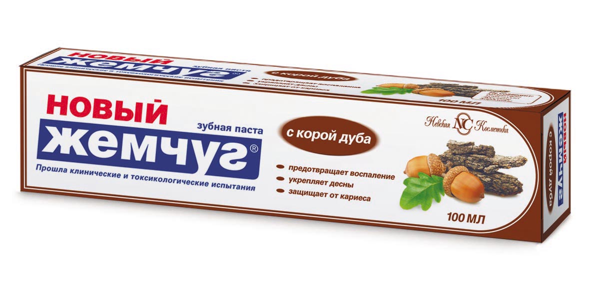 НОВЫЙ ЖЕМЧУГ 100мл з/п Кора дуба(Н/К)