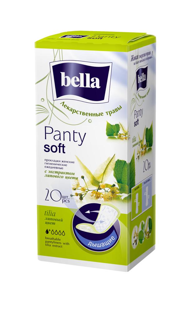 БЕЛЛА Panty Soft  tilia 20шт.еж.пр.с экстр.лип.цвета