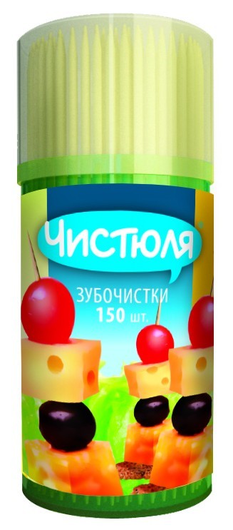 ЧИСТЮЛЯ зубочистки 150шт