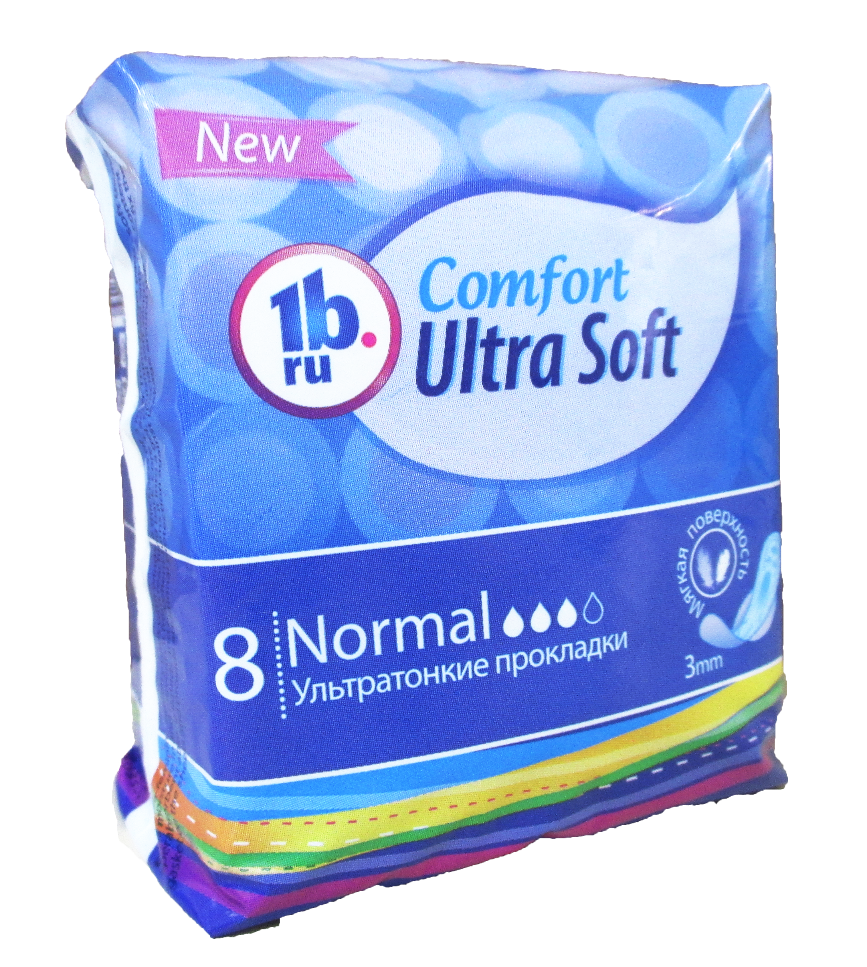 Гигиен.прокладки Comfort 1b.ru Soft ультратонкие 8шт