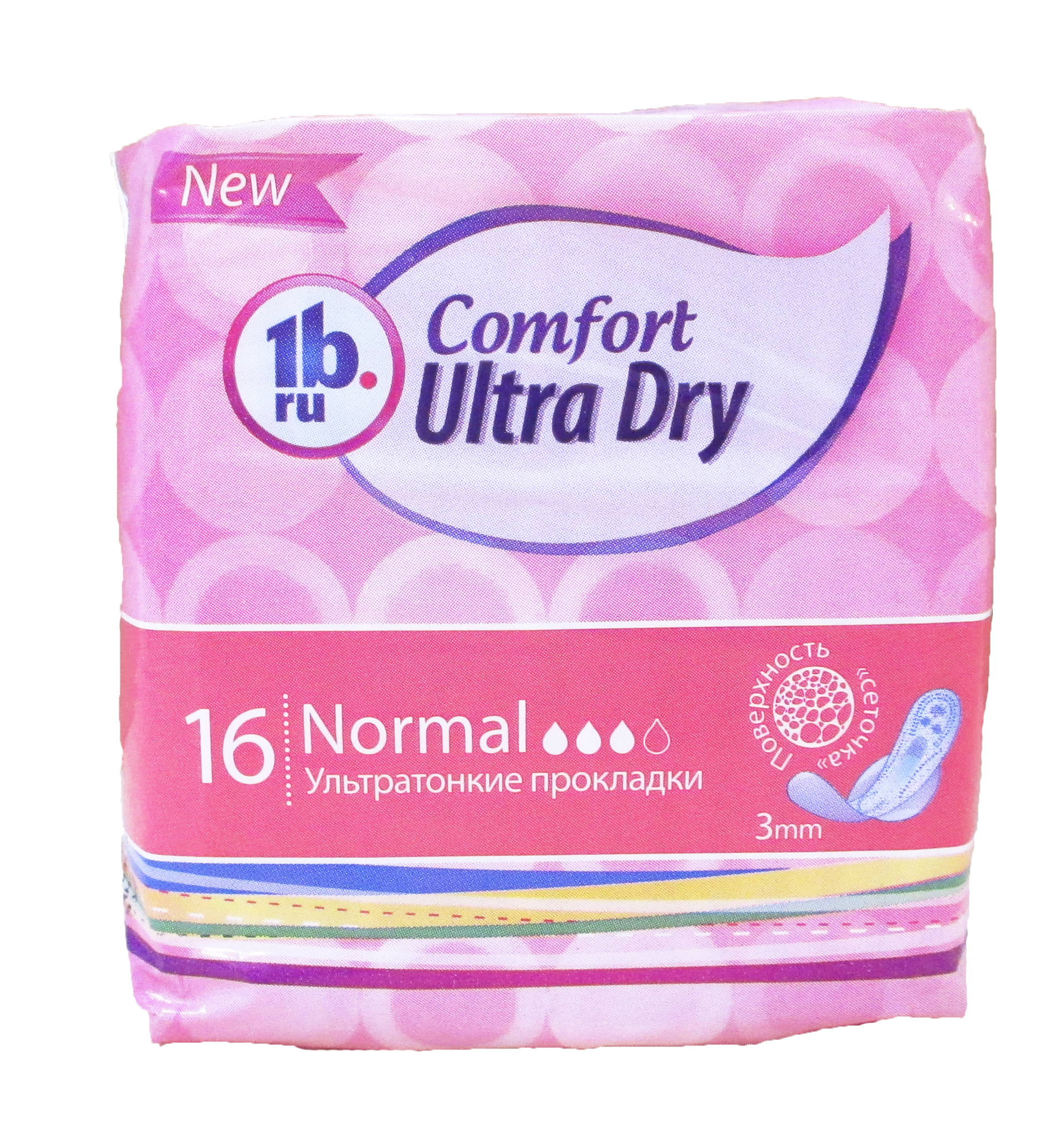 Гигиен.прокладки Comfort 1b.ru Dry ультратонкие 16шт
