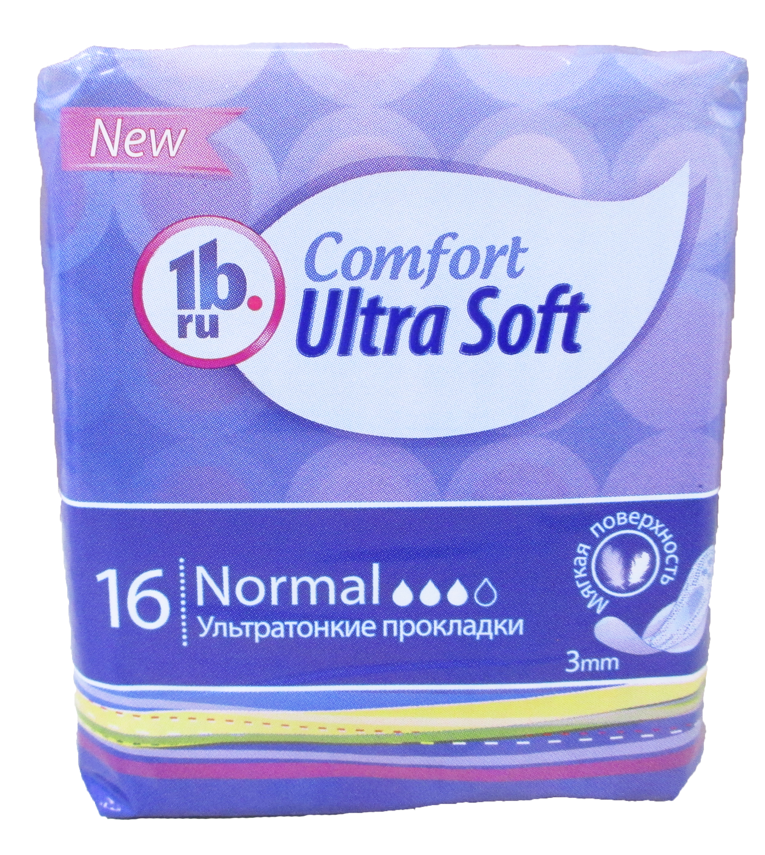 Гигиен.прокладки Comfort 1b.ru Soft ультратонкие 16шт