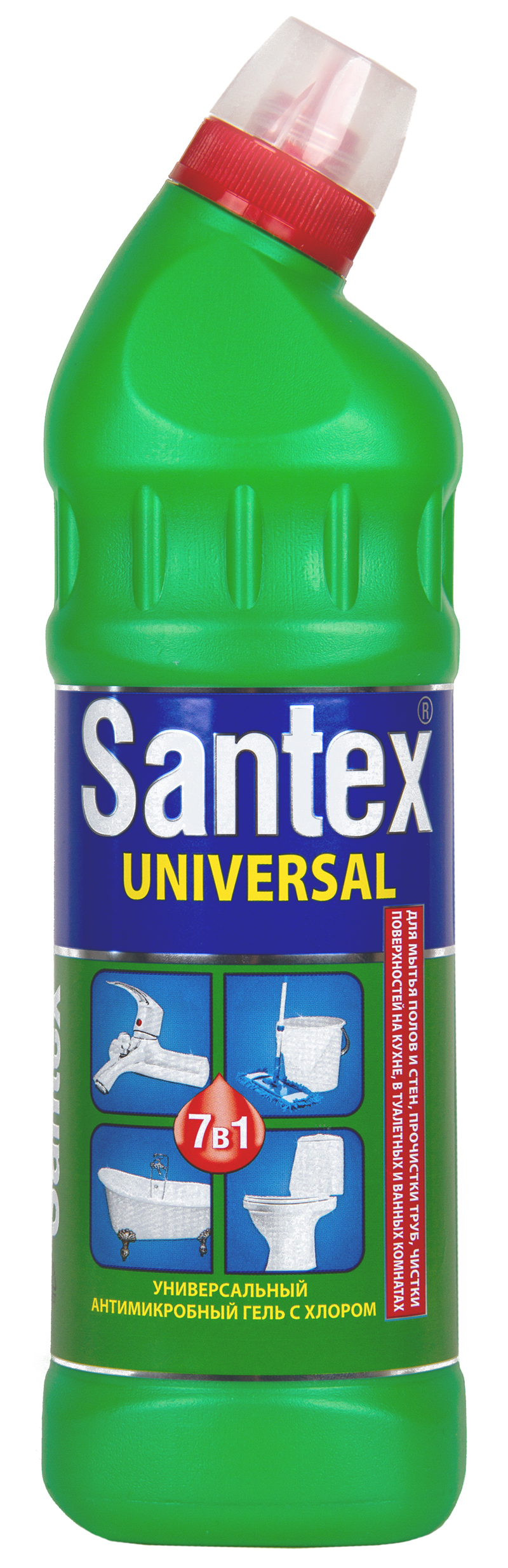 Santex UNIVERSAL гель чист.св-во 750г c хлором