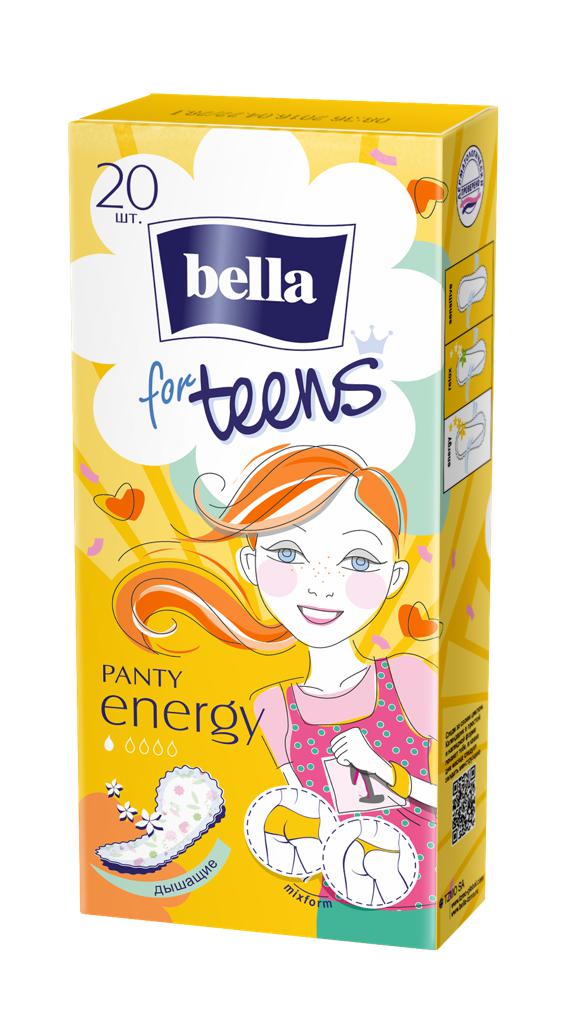 БЕЛЛА for teens Panty Прокл.ежедн.Energy deo 20шт