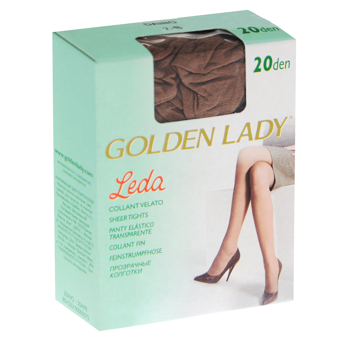 Колготки GOLDEN LADY LEDA/20den/daino/2