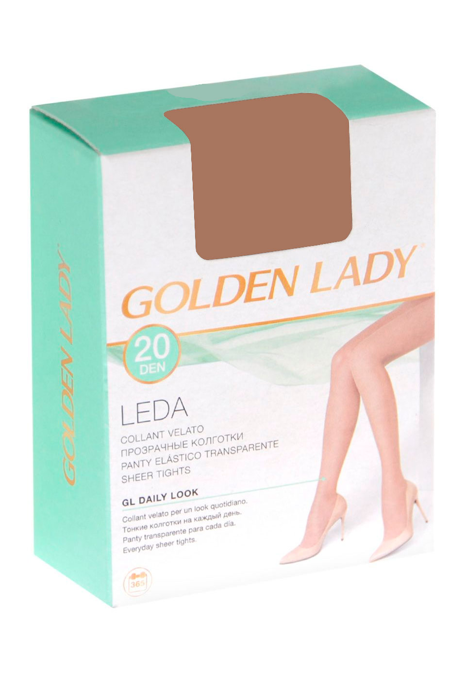 Колготки GOLDEN LADY LEDA/20den/daino/4